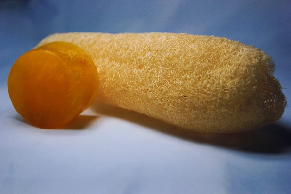 Jabón con Luffa Exfoliante